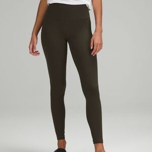 Lululemon Army Green Leggings